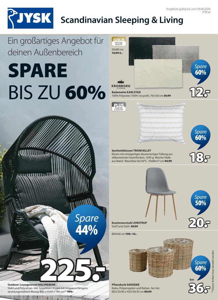 Prospekt von JYSK