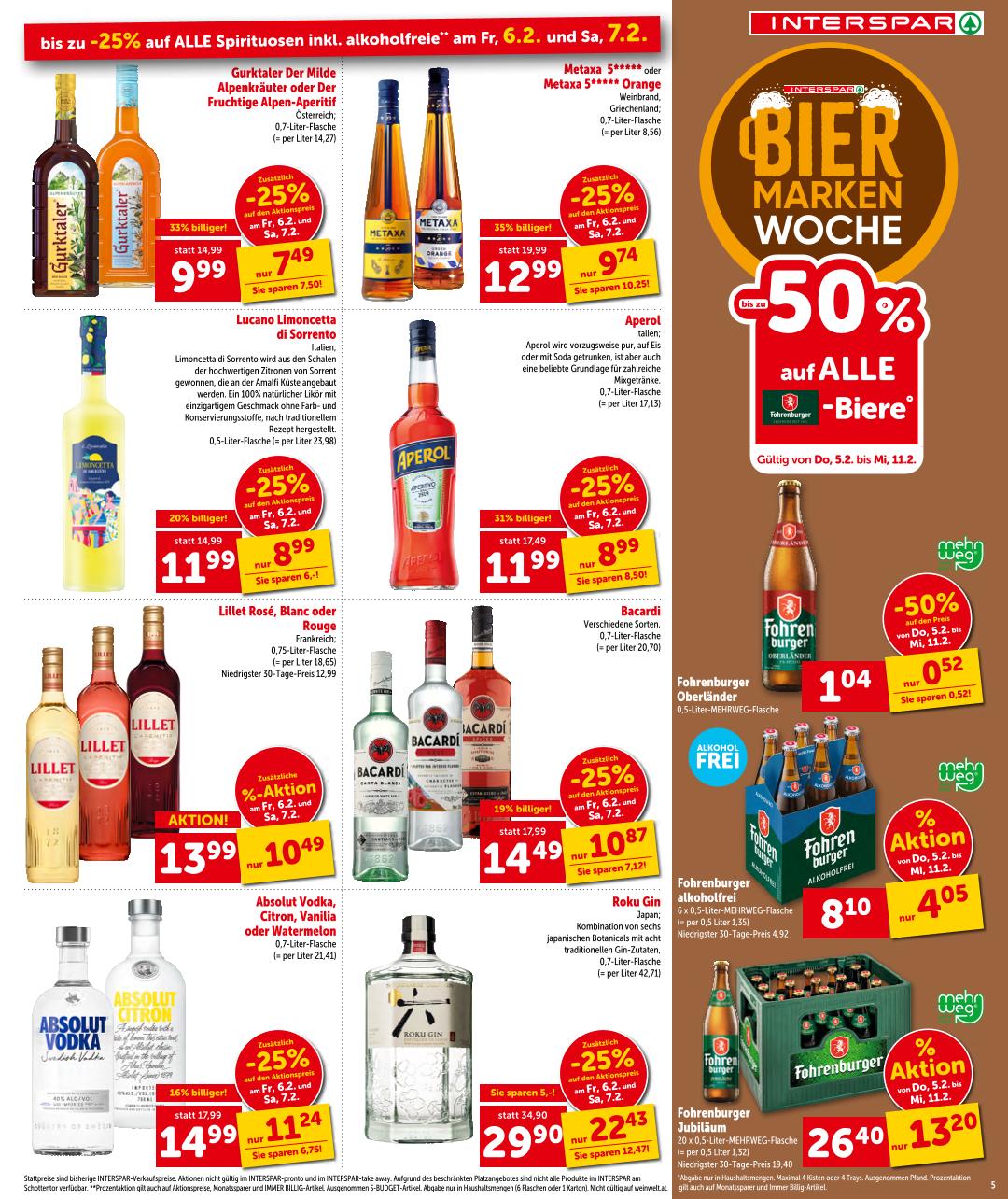 Prospekt von INTERSPAR