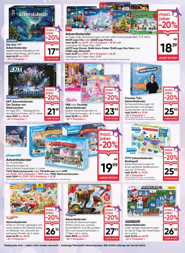 Prospekt von Maximarkt