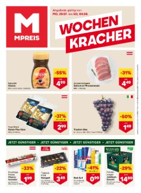 Titelbild des Prospekts von MPREIS VBG
