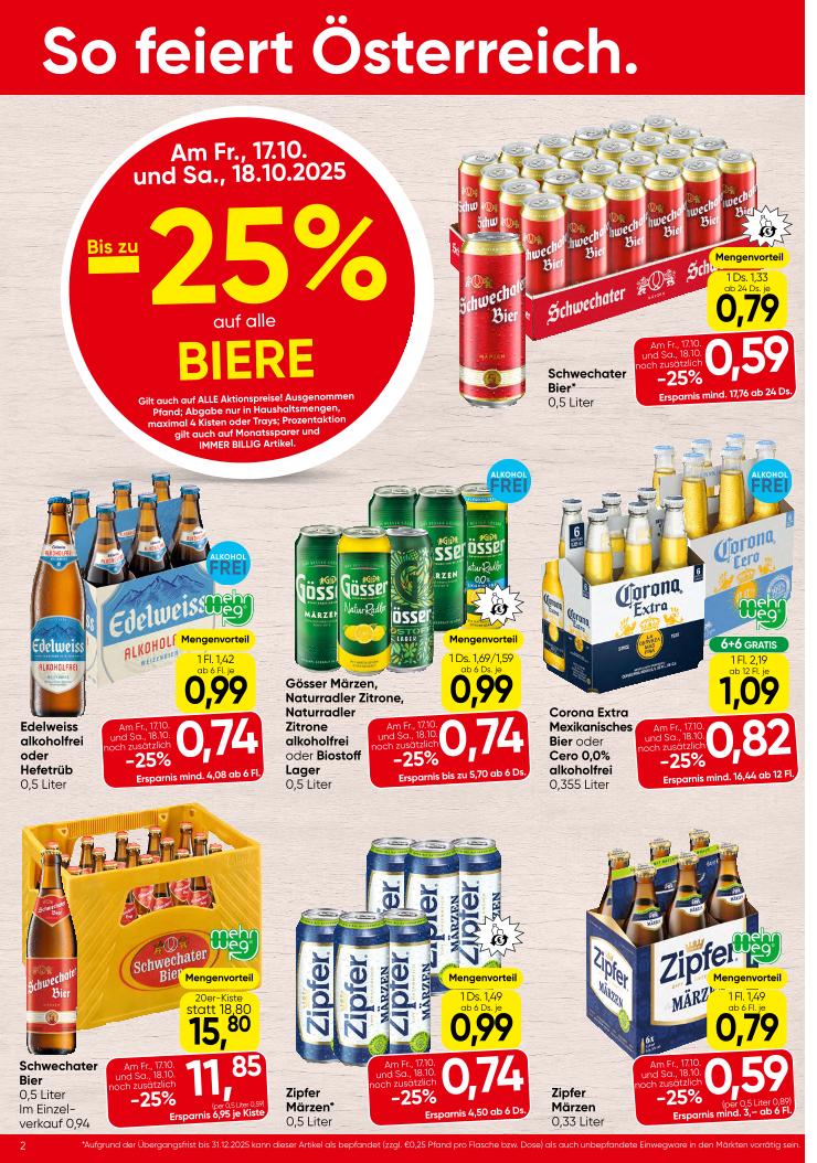 Prospekt von SPAR
