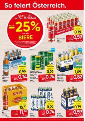 Titelbild des Prospekts von SPAR SBG / TRL / OÖ