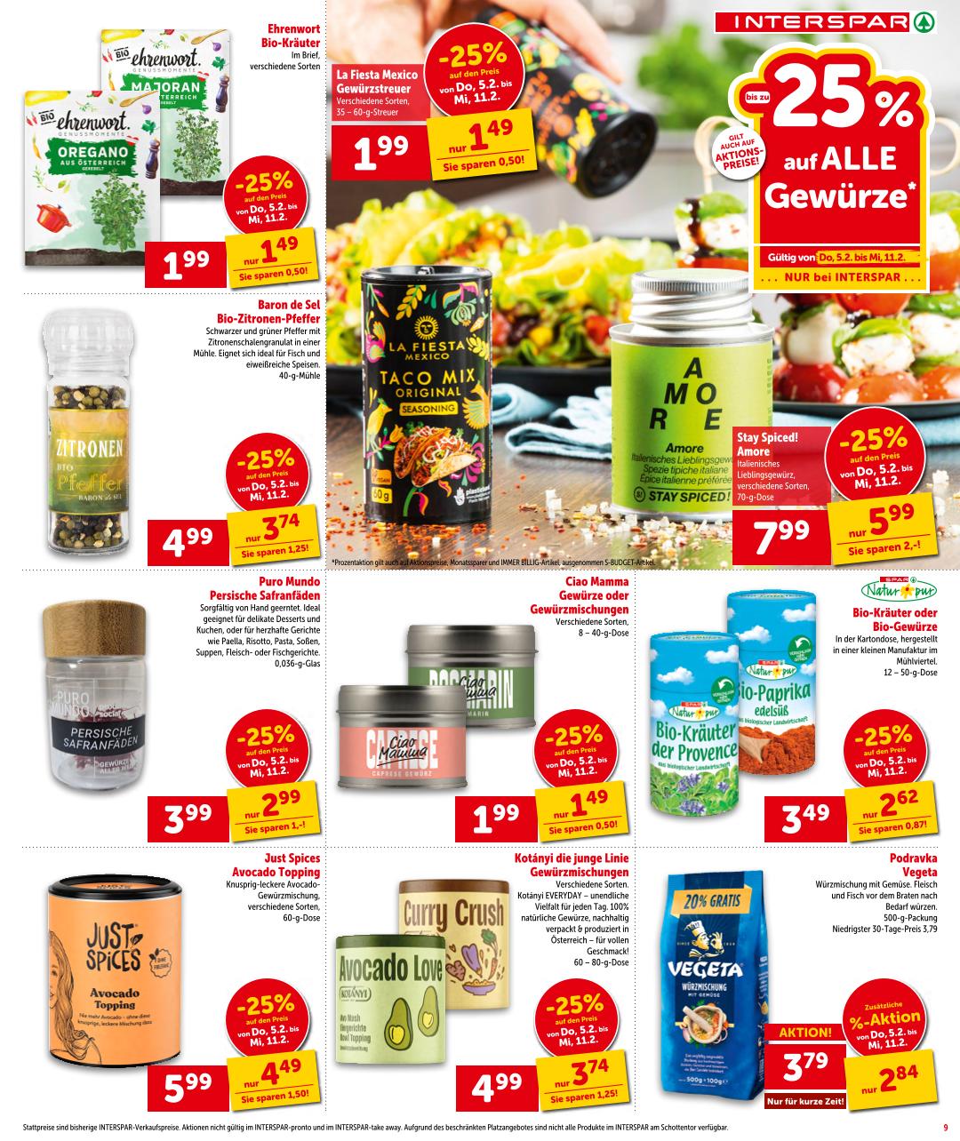 Prospekt von INTERSPAR