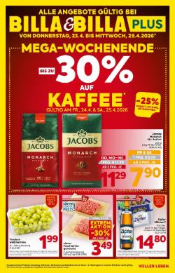 Titelbild des Prospekts von BILLA Oberösterreich