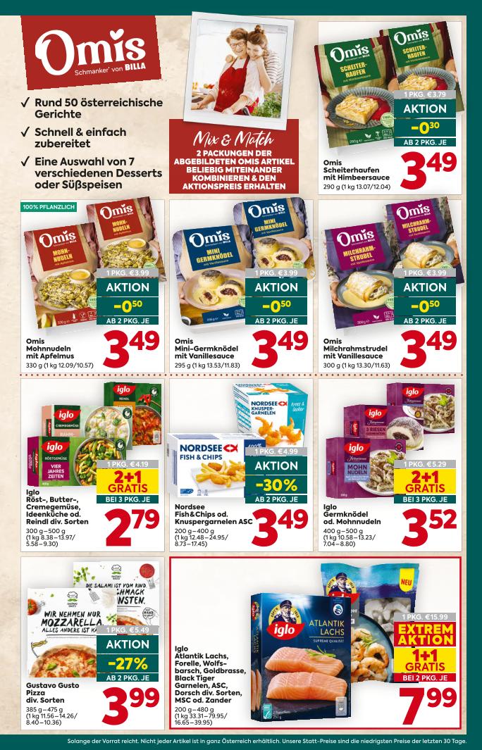 Prospekt von BILLA PLUS