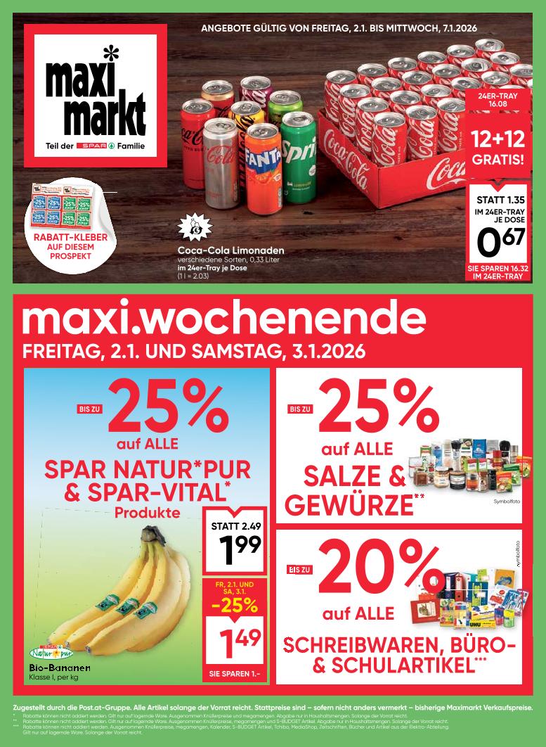 Prospekt von Maximarkt