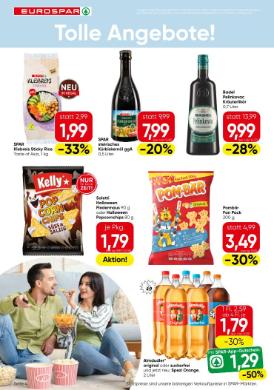 Titelbild des Prospekts von EUROSPAR W/NOE/BGLD