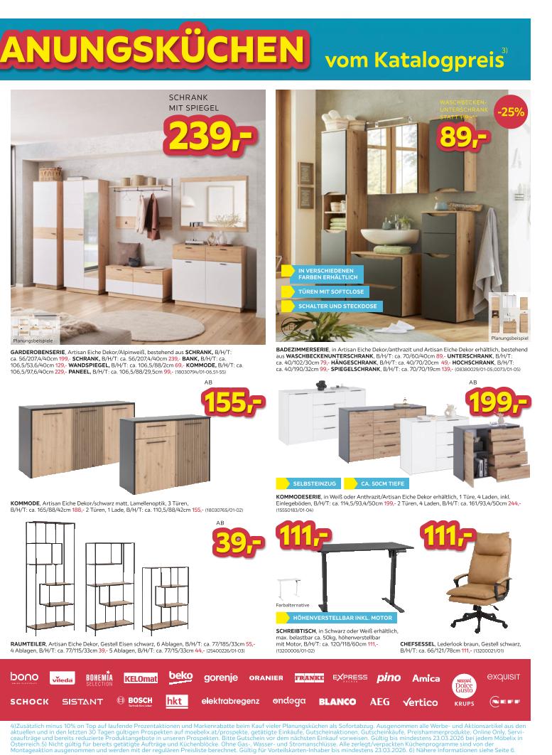 Prospekt von Möbelix