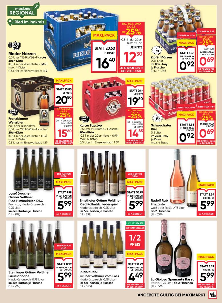 Prospekt von Maximarkt