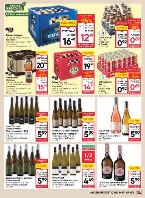Titelbild des Prospekts von Maximarkt Anif