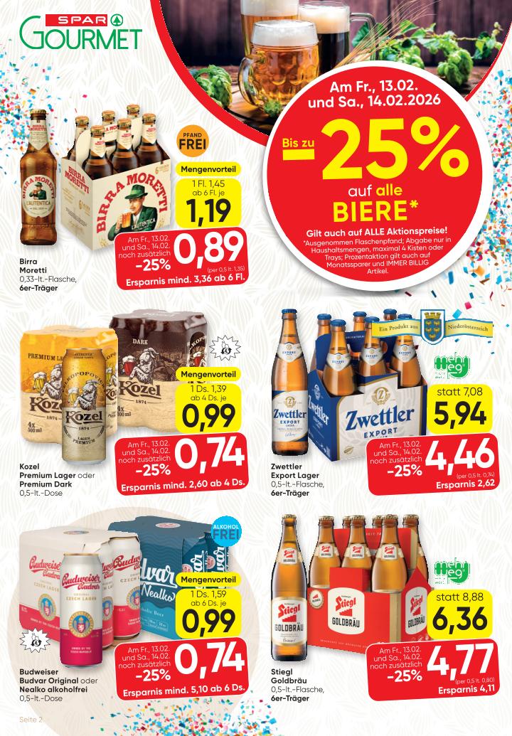 Prospekt von SPAR Gourmet