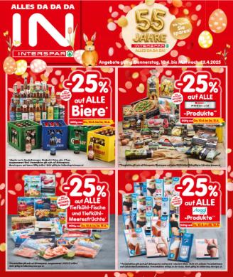 Titelbild des Prospekts von INTERSPAR STMK