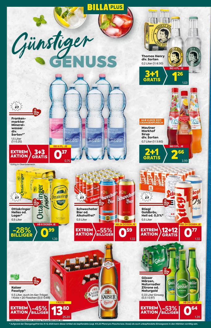 Prospekt von BILLA PLUS