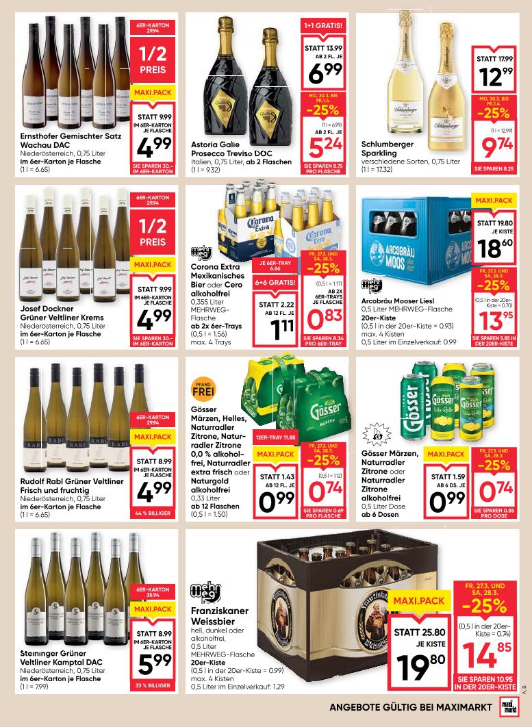 Prospekt von Maximarkt