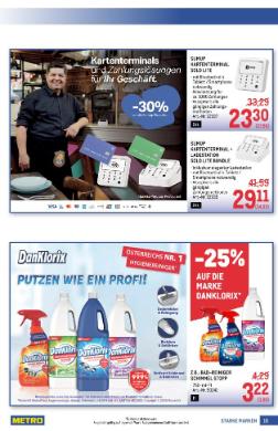 Titelbild des Prospekts von METRO STARKE MARKEN
