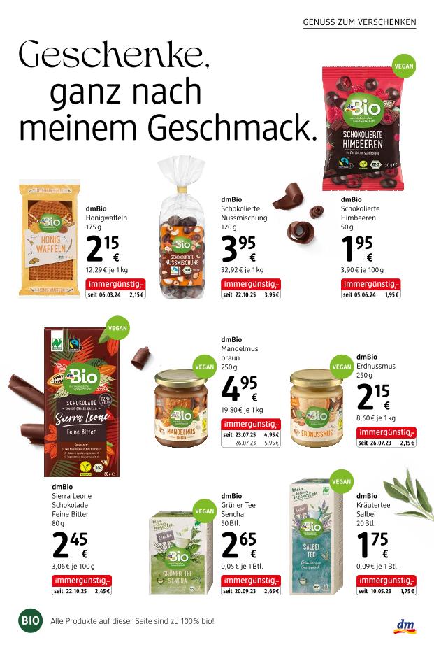Prospekt von dm drogerie markt