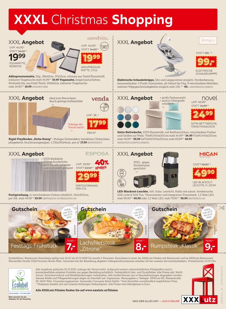 Prospekt von XXXLutz