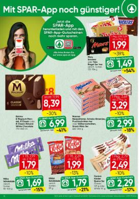 Titelbild des Prospekts von SPAR W / NOE / BGLD