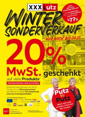 Titelbild des Prospekts von XXXLutz