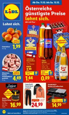 Titelbild des Prospekts von Lidl