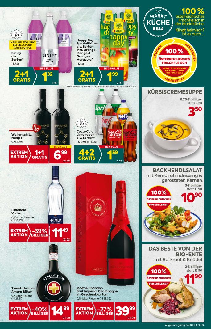 Prospekt von BILLA PLUS