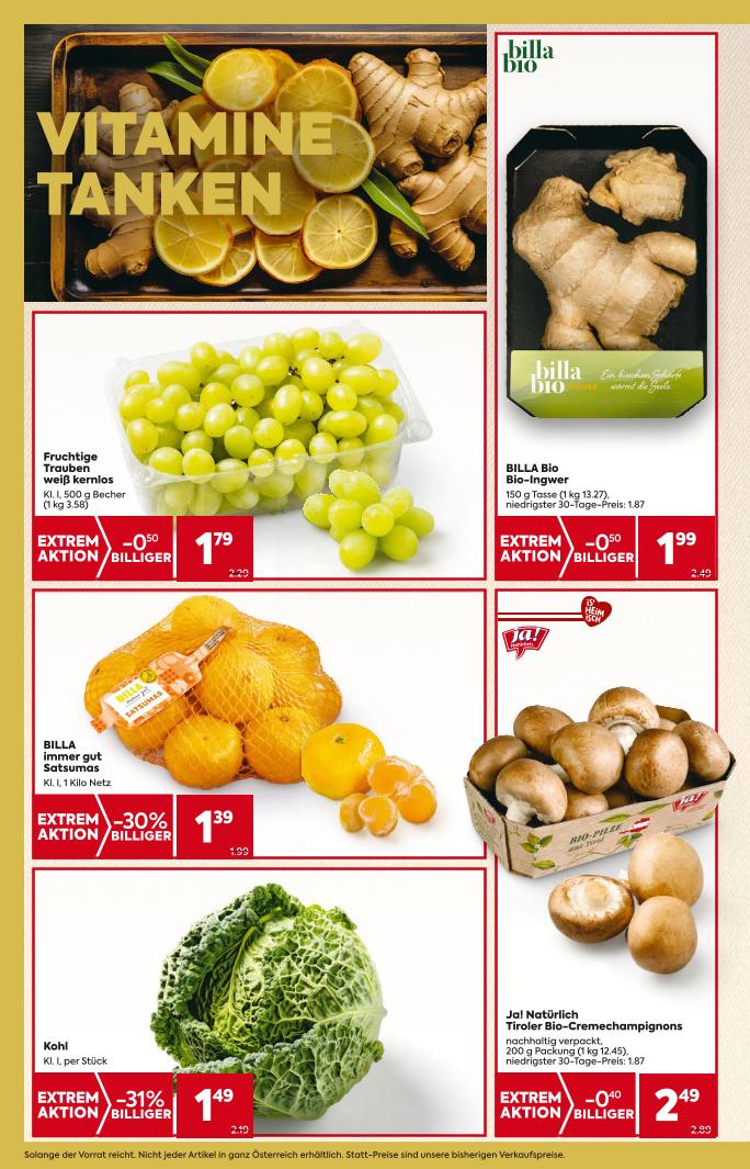 Prospekt von BILLA