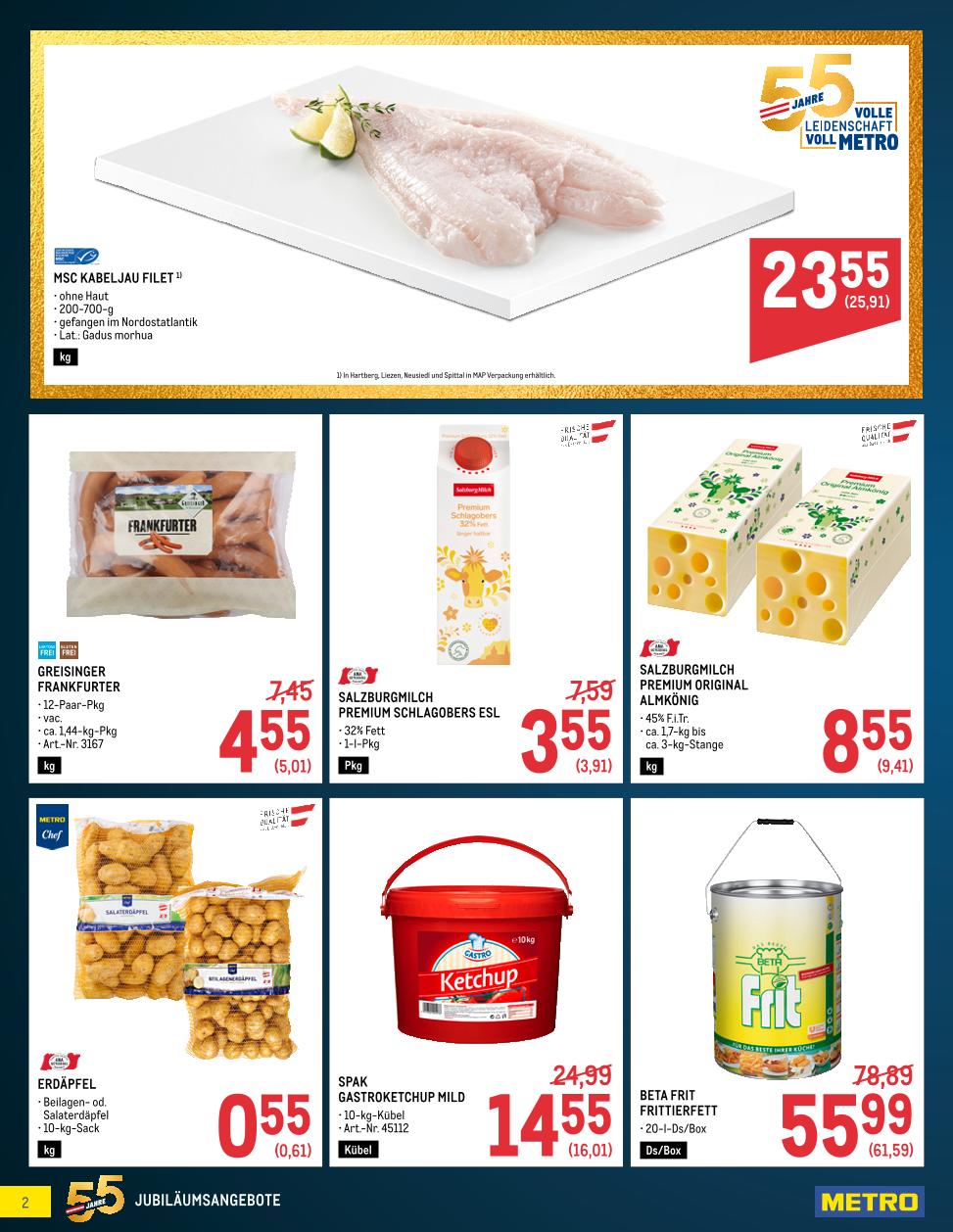 Prospekt von METRO