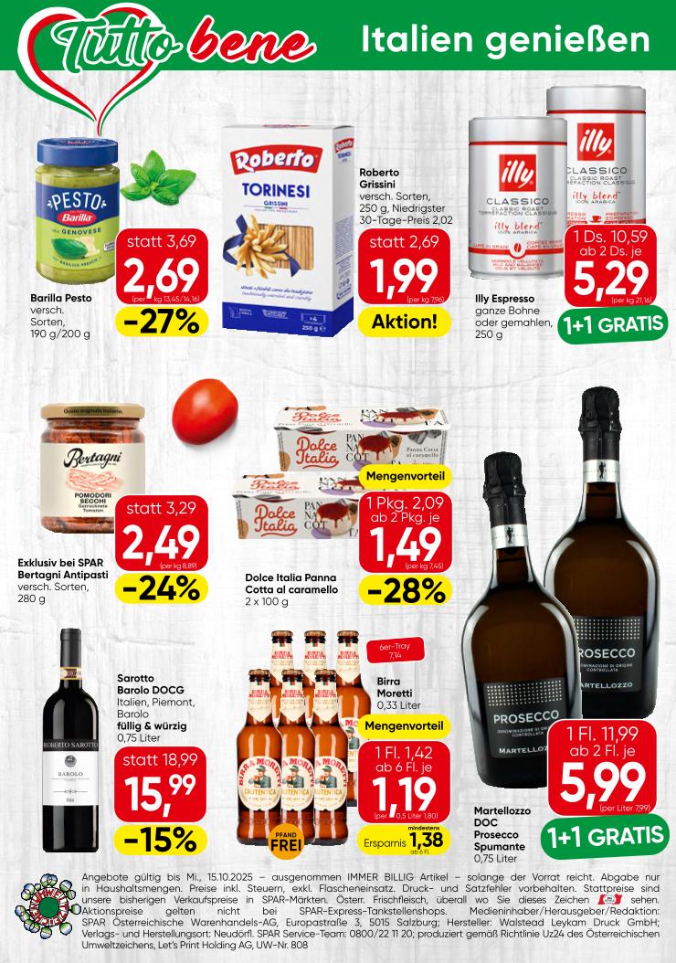 Prospekt von SPAR
