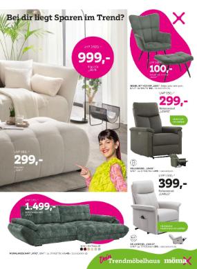 Titelbild des Prospekts von mömax