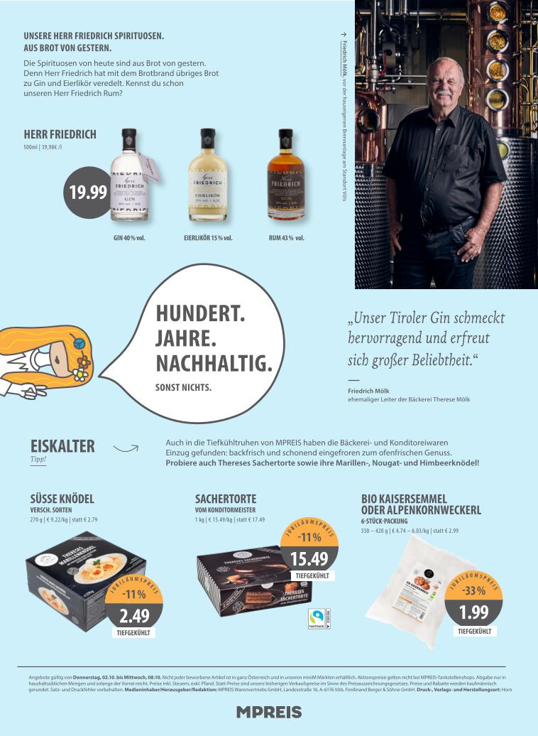 Prospekt von MPREIS