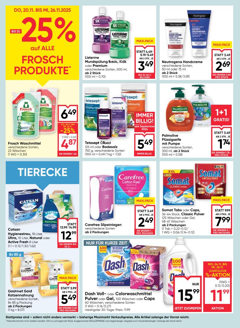 Prospekt von Maximarkt