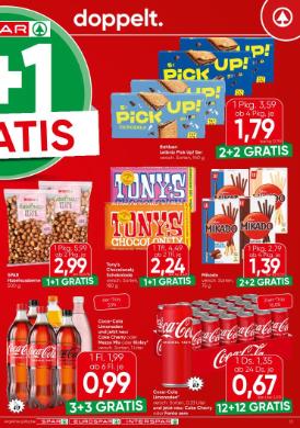 Titelbild des Prospekts von SPAR KTN
