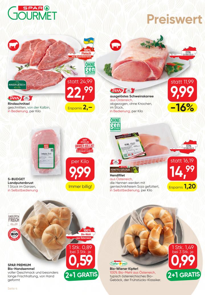 Prospekt von SPAR Gourmet