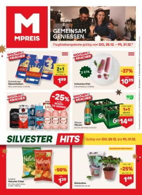 Titelbild des Prospekts von MPREIS Osttirol