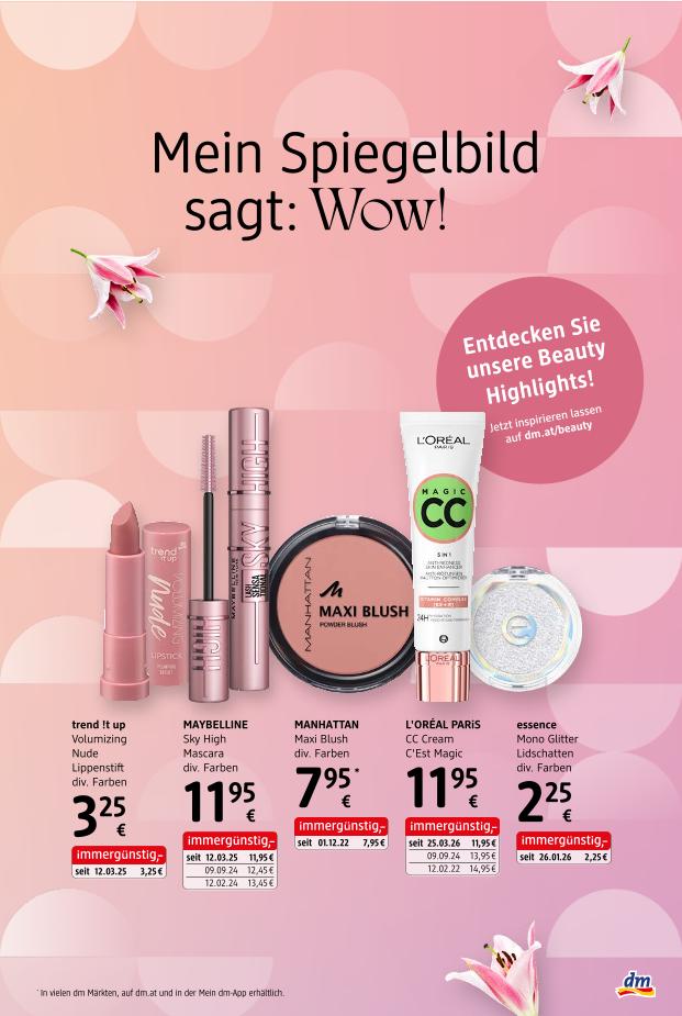 Prospekt von dm drogerie markt