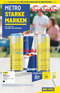 Titelbild des Prospekts von METRO STARKE MARKEN