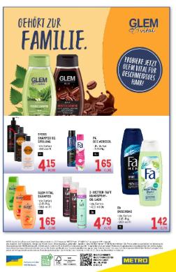 Titelbild des Prospekts von METRO STARKE MARKEN