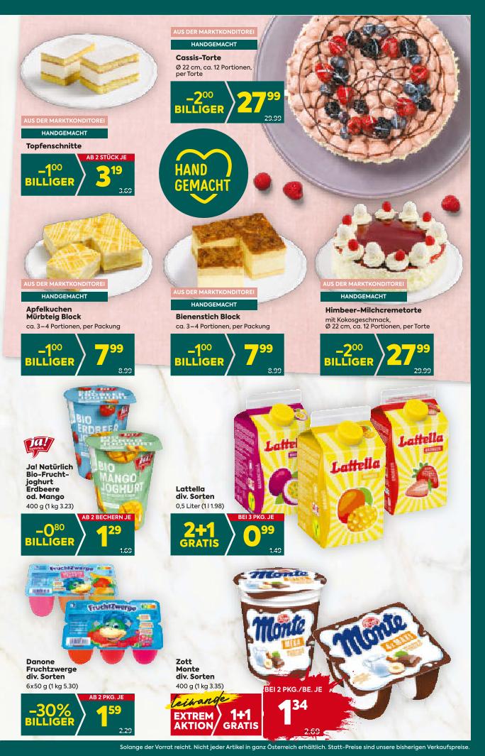 Prospekt von BILLA PLUS