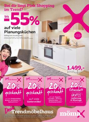 Titelbild des Prospekts von mömax