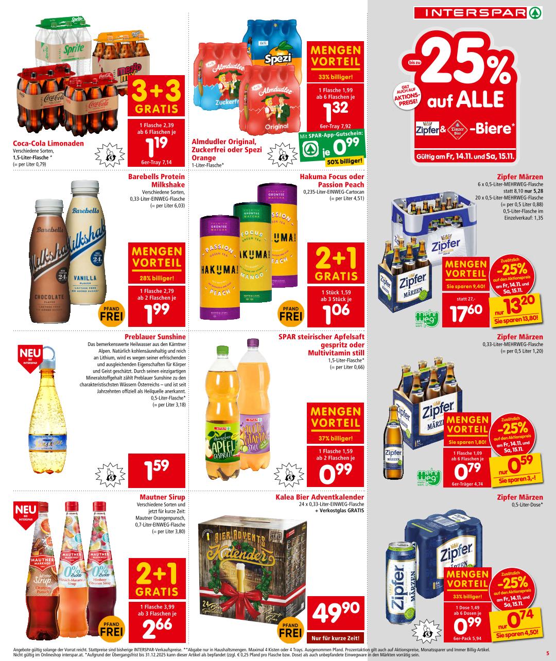 Prospekt von INTERSPAR