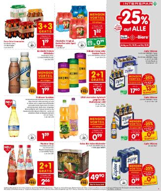 Titelbild des Prospekts von INTERSPAR OÖ