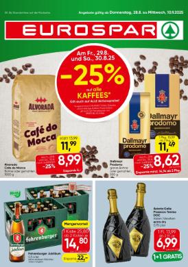 Titelbild des Prospekts von EUROSPAR VBG