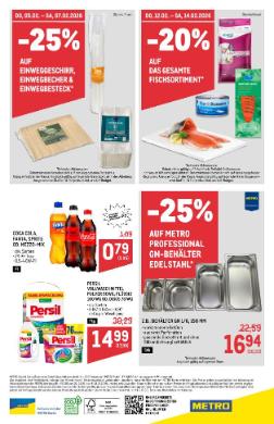 Titelbild des Prospekts von METRO PROFI