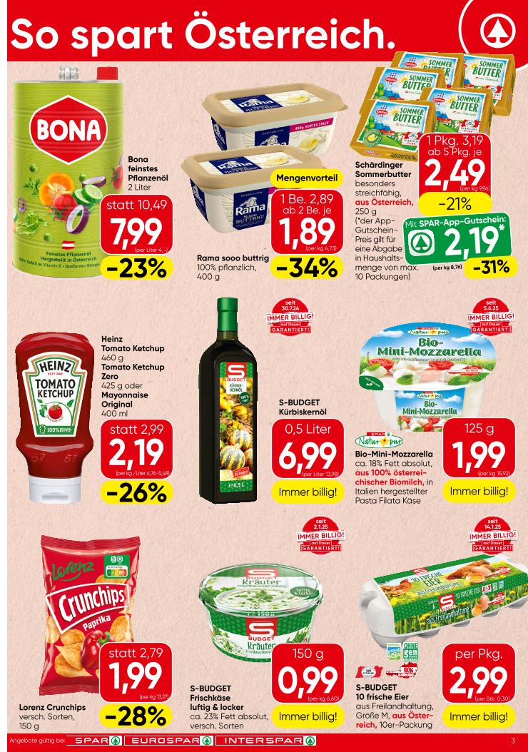 Prospekt von SPAR