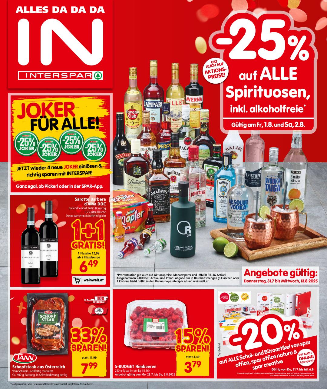 Prospekt von INTERSPAR