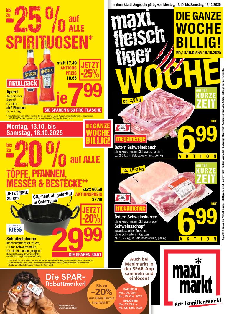 Prospekt von Maximarkt