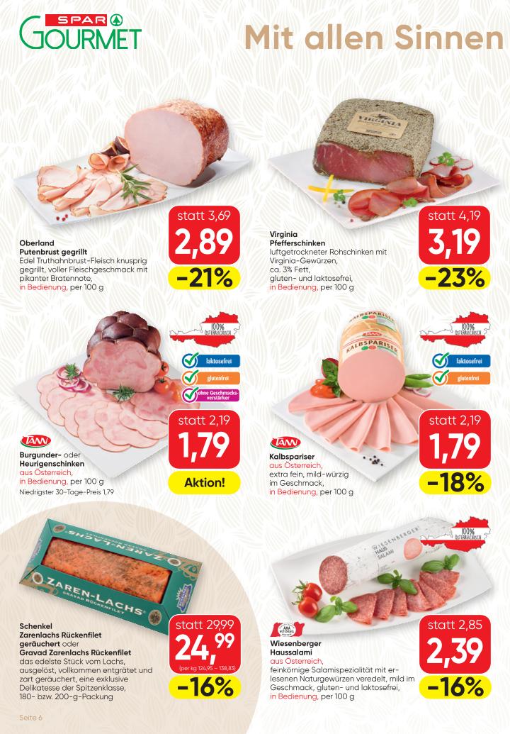 Prospekt von SPAR Gourmet
