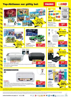 Titelbild des Prospekts von PAGRO & LIBRO