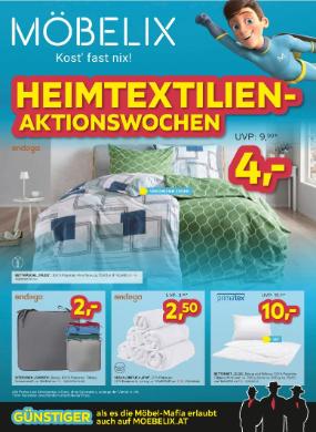 Titelbild des Prospekts von Möbelix