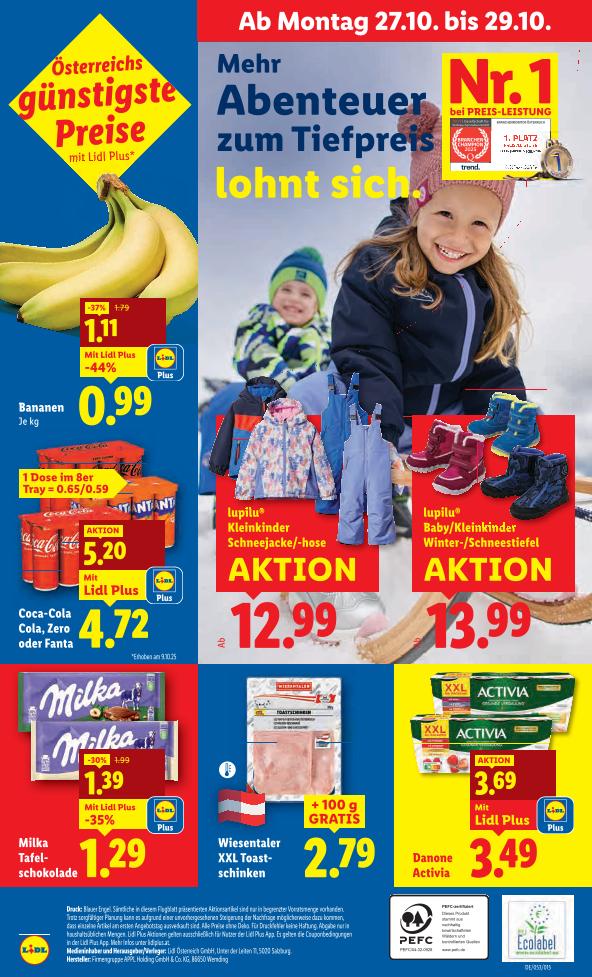 Prospekt von Lidl